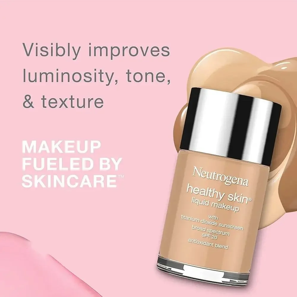 Neutrogena Healthy Skin Liquid Foundation, 10 Classic Ivory, 1 fl. oz..